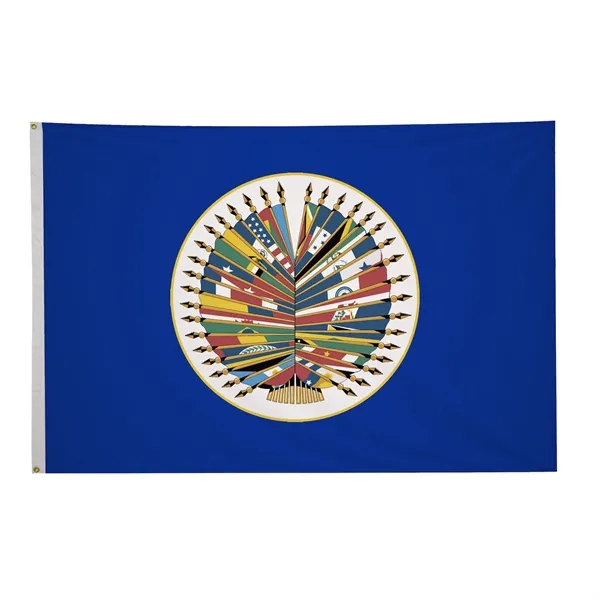 4' x 6' international flag with snow-white header and brass grommets.... from ASI 87188 Showdown Displays