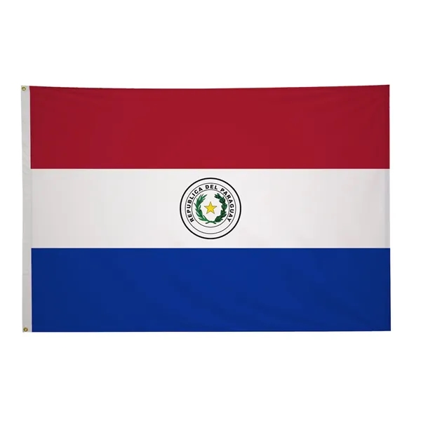 4' x 6' international flag with snow-white header and brass grommets.... from ASI 87188 Showdown Displays