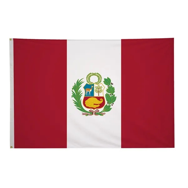 4' x 6' international flag with snow-white header and brass grommets.... from ASI 87188 Showdown Displays