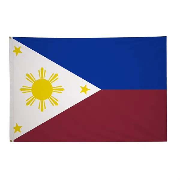 4' x 6' international flag with snow-white header and brass grommets.... from ASI 87188 Showdown Displays