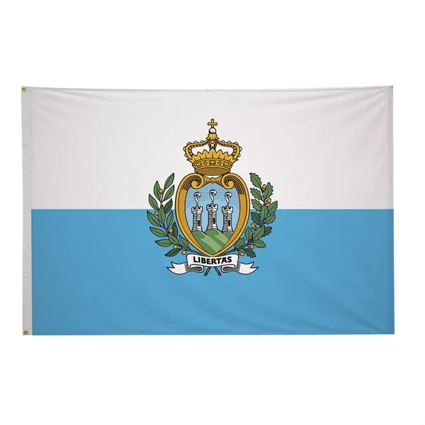 4' x 6' international flag with snow-white header and brass grommets.... from ASI 87188 Showdown Displays