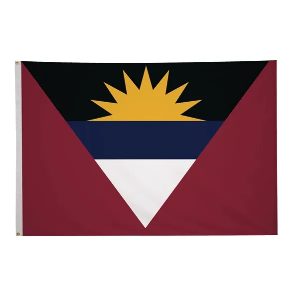 4' x 6' international flag with snow-white header and brass grommets.... from ASI 87188 Showdown Displays