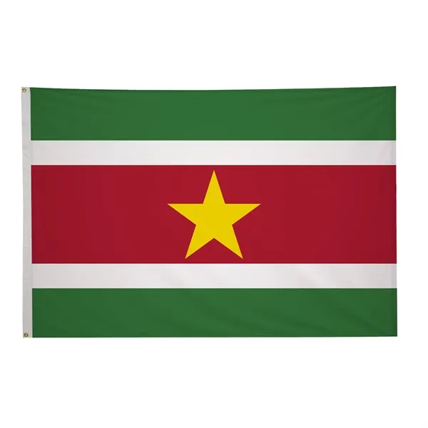 4' x 6' international flag with snow-white header and brass grommets.... from ASI 87188 Showdown Displays