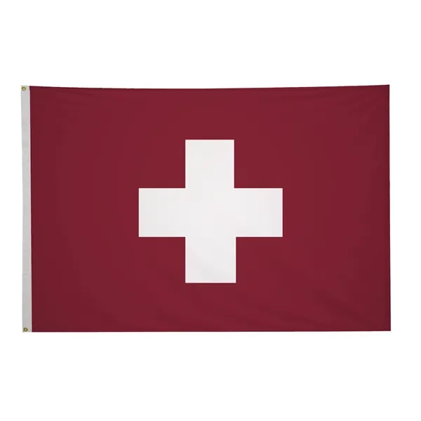 4' x 6' international flag with snow-white header and brass grommets.... from ASI 87188 Showdown Displays