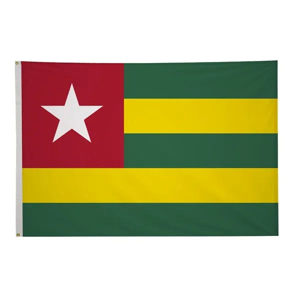 4' x 6' international flag with snow-white header and brass grommets.... from ASI 87188 Showdown Displays