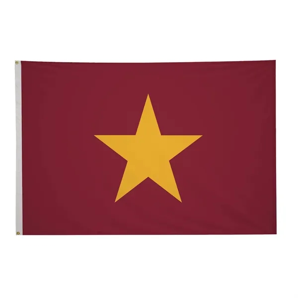 4' x 6' international flag with snow-white header and brass grommets.... from ASI 87188 Showdown Displays