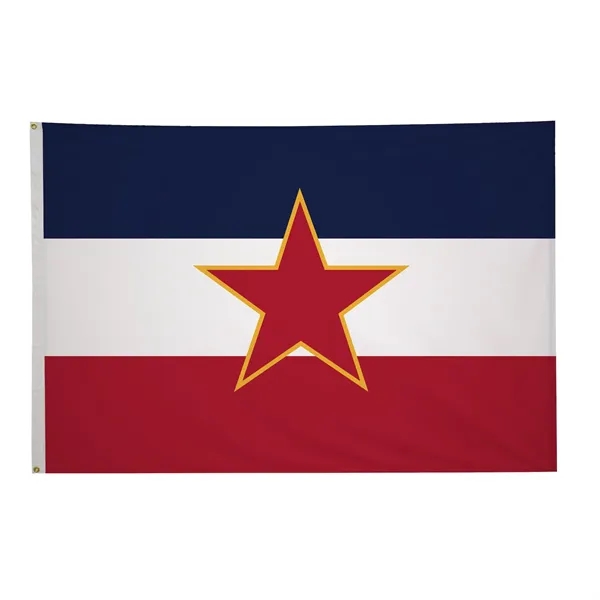 4' x 6' international flag with snow-white header and brass grommets.... from ASI 87188 Showdown Displays