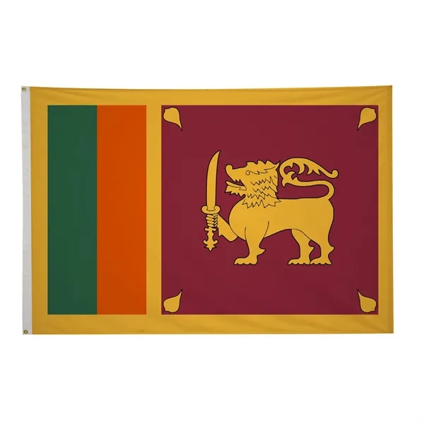 4' x 6' international flag with snow-white header and brass grommets.... from ASI 87188 Showdown Displays