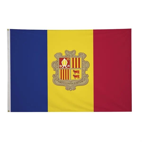 4' x 6' international flag with snow-white header and brass grommets.... from ASI 87188 Showdown Displays