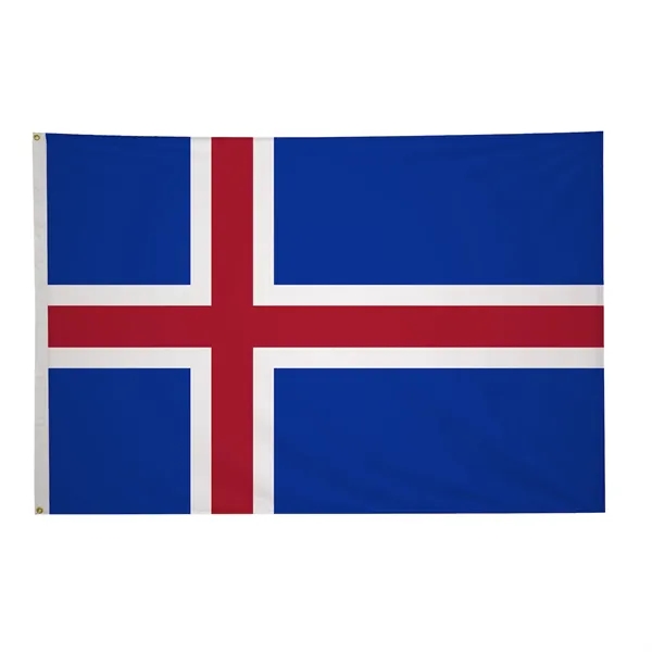 4' x 6' international flag with snow-white header and brass grommets.... from ASI 87188 Showdown Displays