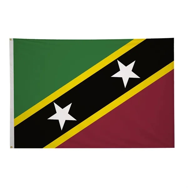 4' x 6' international flag with snow-white header and brass grommets.... from ASI 87188 Showdown Displays