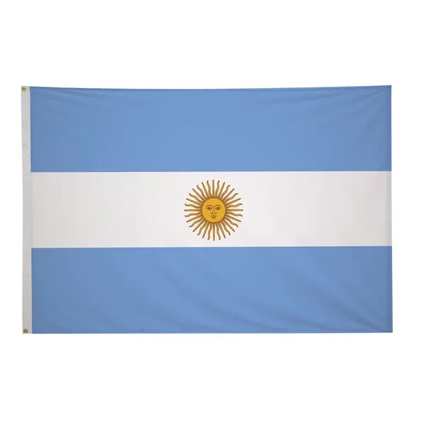 4' x 6' international flag with snow-white header and brass grommets.... from ASI 87188 Showdown Displays