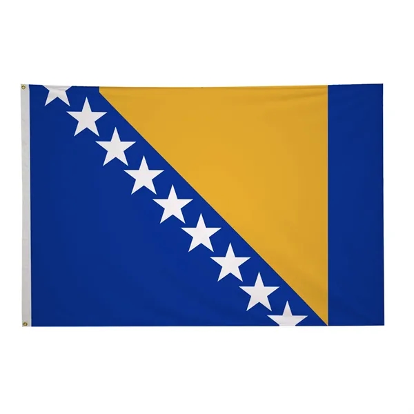 Rugged enough to withstand outdoor use, these single-sided flags showcase the... from ASI 87188 Showdown Displays