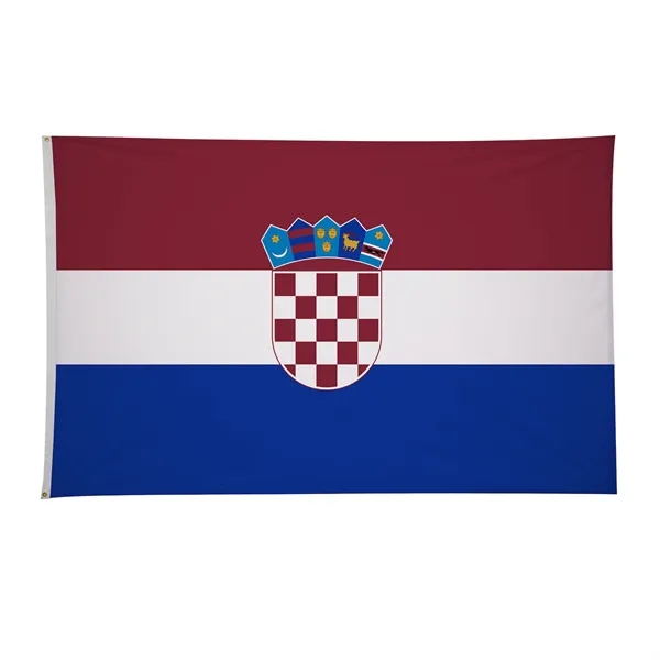 Rugged enough to withstand outdoor use, these single-sided flags showcase the... from ASI 87188 Showdown Displays