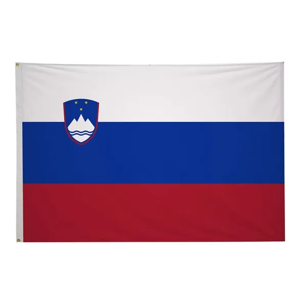 Rugged enough to withstand outdoor use, these single-sided flags showcase the... from ASI 87188 Showdown Displays