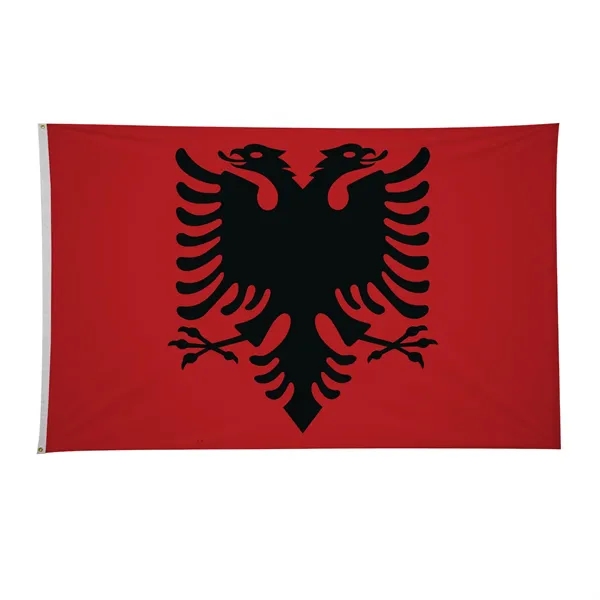 Rugged enough to withstand outdoor use, these single-sided flags showcase the... from ASI 87188 Showdown Displays