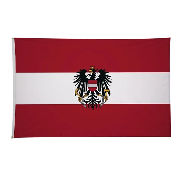 Rugged enough to withstand outdoor use, these single-sided flags showcase the... from ASI 87188 Showdown Displays