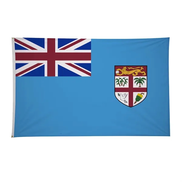 Rugged enough to withstand outdoor use, these single-sided flags showcase the... from ASI 87188 Showdown Displays