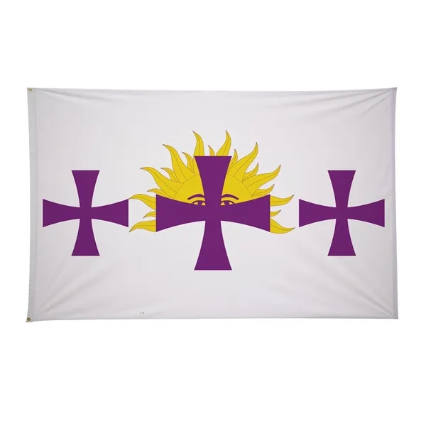 Rugged enough to withstand outdoor use, these single-sided flags showcase the... from ASI 87188 Showdown Displays