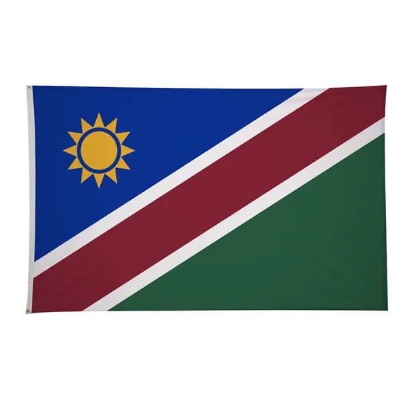 Rugged enough to withstand outdoor use, these single-sided flags showcase the... from ASI 87188 Showdown Displays