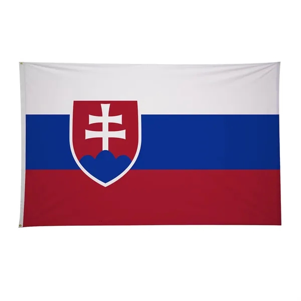 Rugged enough to withstand outdoor use, these single-sided flags showcase the... from ASI 87188 Showdown Displays