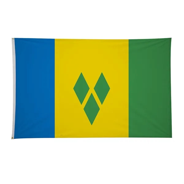 Rugged enough to withstand outdoor use, these single-sided flags showcase the... from ASI 87188 Showdown Displays