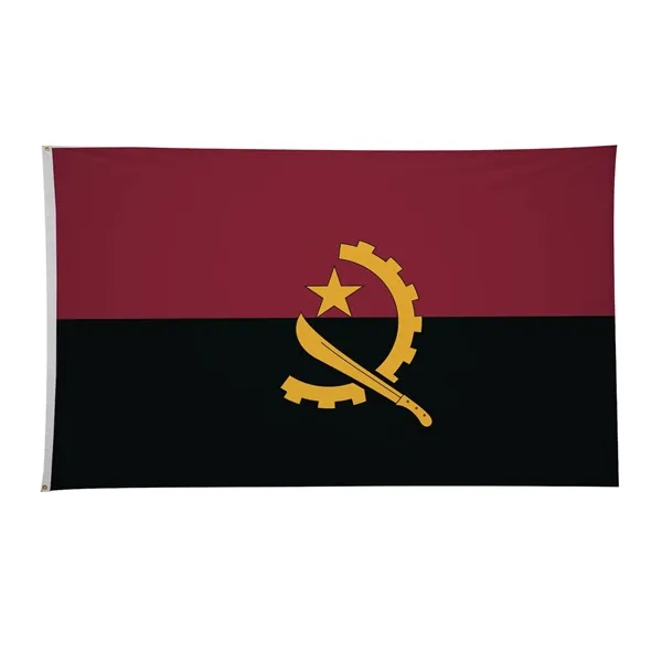 6' x 10' international flag with snow-white header and brass grommets.... from ASI 87188 Showdown Displays