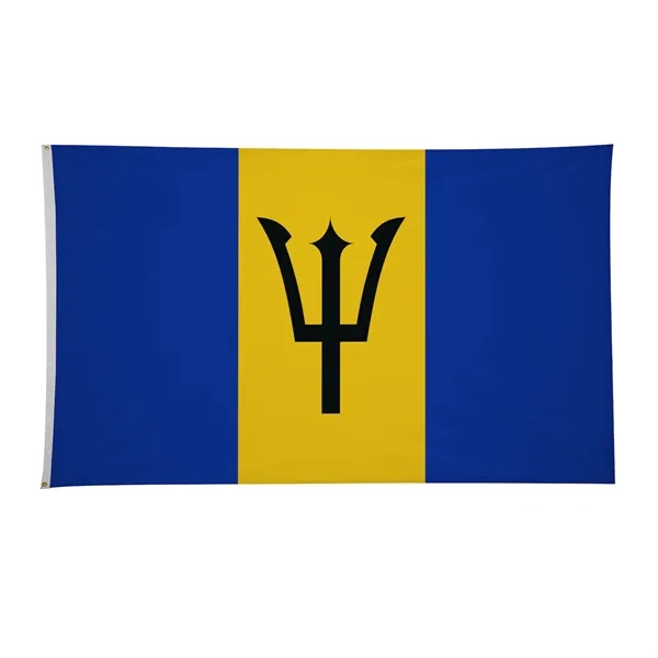 6' x 10' international flag with snow-white header and brass grommets.... from ASI 87188 Showdown Displays