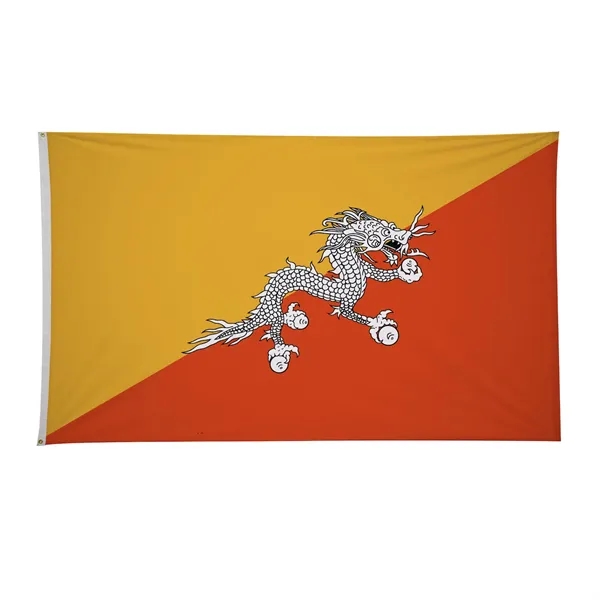 6' x 10' international flag with snow-white header and brass grommets.... from ASI 87188 Showdown Displays