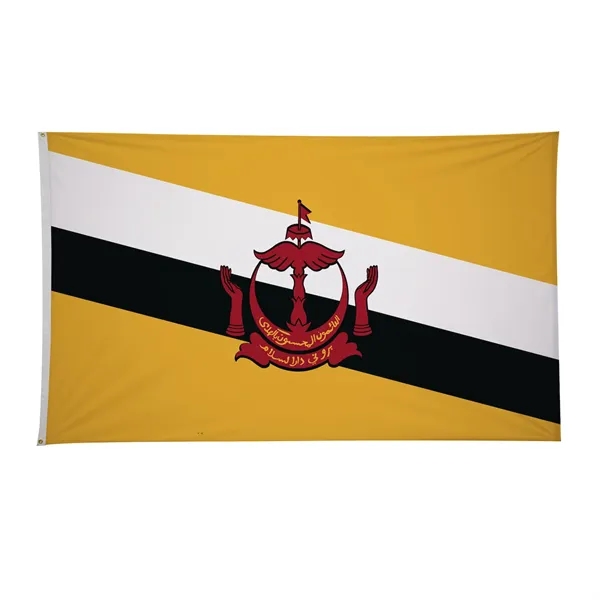 6' x 10' international flag with snow-white header and brass grommets.... from ASI 87188 Showdown Displays