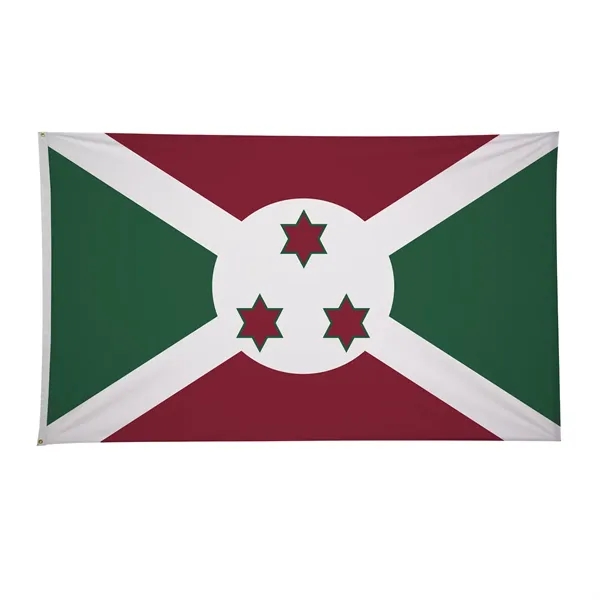 6' x 10' international flag with snow-white header and brass grommets.... from ASI 87188 Showdown Displays