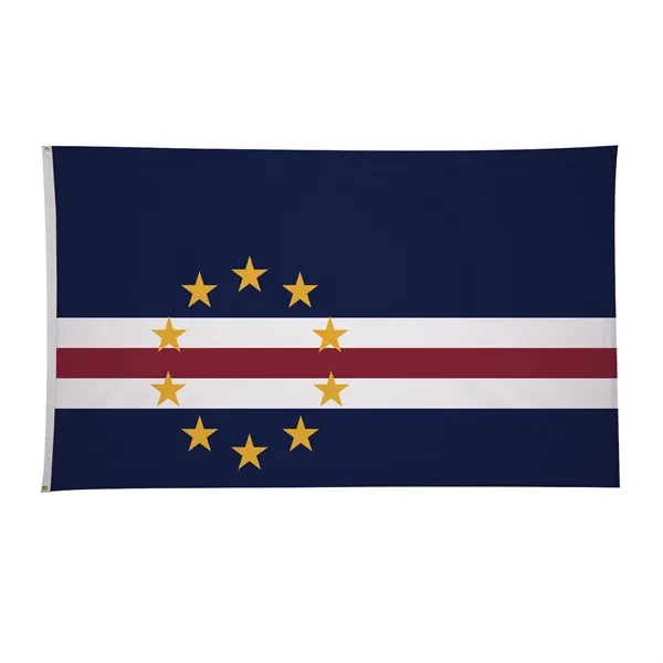 6' x 10' international flag with snow-white header and brass grommets.... from ASI 87188 Showdown Displays