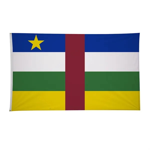 6' x 10' international flag with snow-white header and brass grommets.... from ASI 87188 Showdown Displays