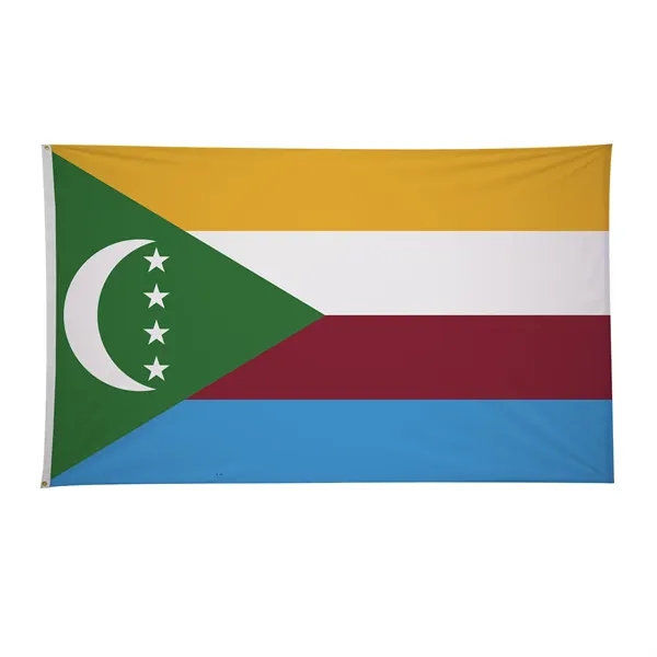 6' x 10' international flag with snow-white header and brass grommets.... from ASI 87188 Showdown Displays