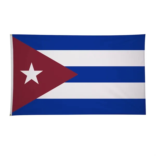 6' x 10' international flag with snow-white header and brass grommets.... from ASI 87188 Showdown Displays