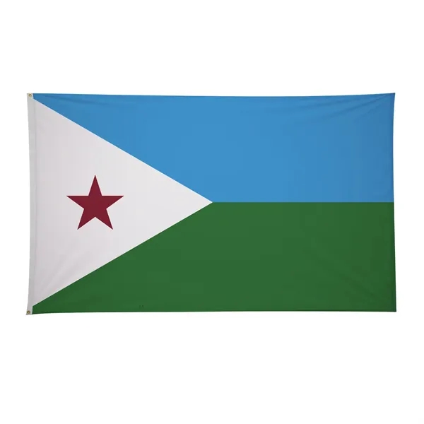 6' x 10' international flag with snow-white header and brass grommets.... from ASI 87188 Showdown Displays