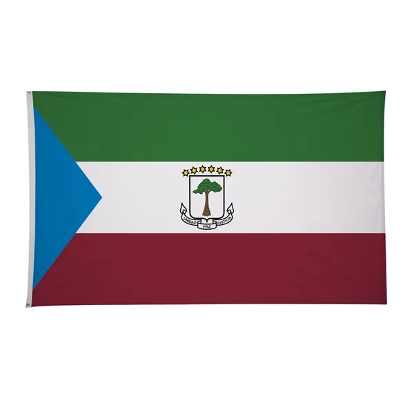 6' x 10' international flag with snow-white header and brass grommets.... from ASI 87188 Showdown Displays