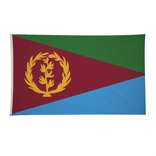 6' x 10' international flag with snow-white header and brass grommets.... from ASI 87188 Showdown Displays