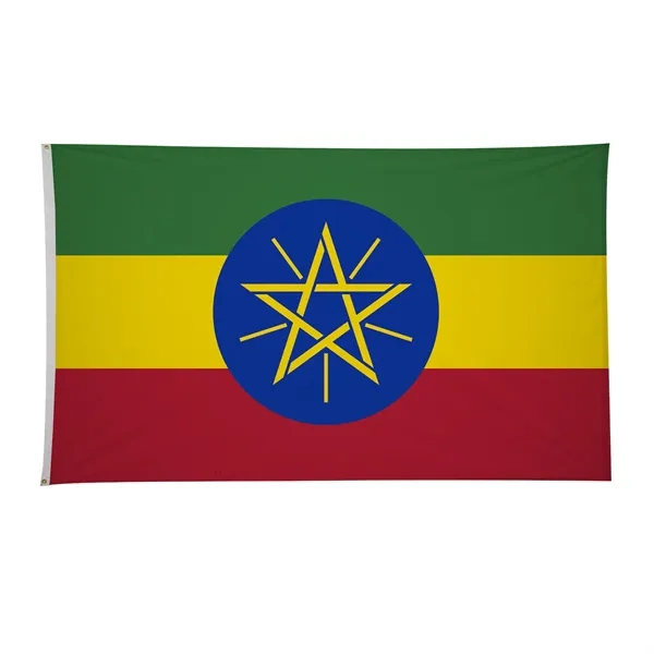 6' x 10' international flag with snow-white header and brass grommets.... from ASI 87188 Showdown Displays