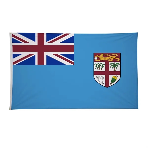 6' x 10' international flag with snow-white header and brass grommets.... from ASI 87188 Showdown Displays