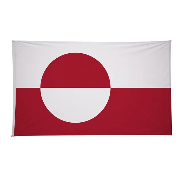 6' x 10' international flag with snow-white header and brass grommets.... from ASI 87188 Showdown Displays