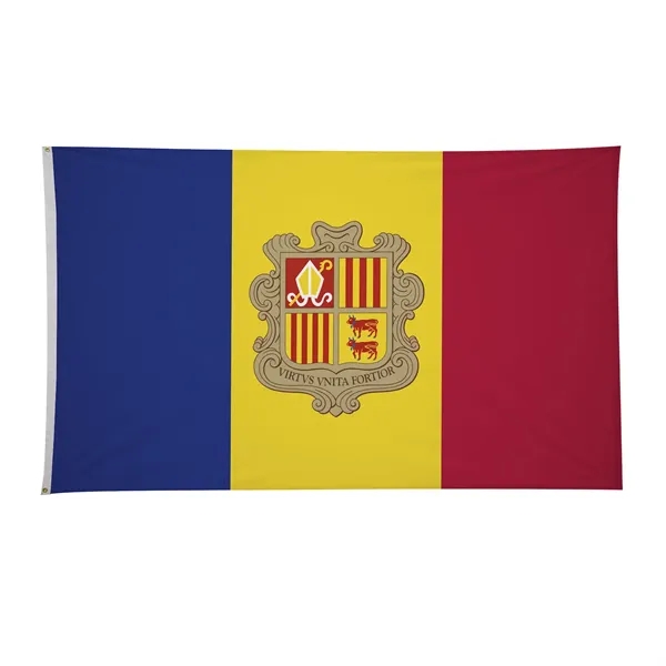 6' x 10' international flag with snow-white header and brass grommets.... from ASI 87188 Showdown Displays