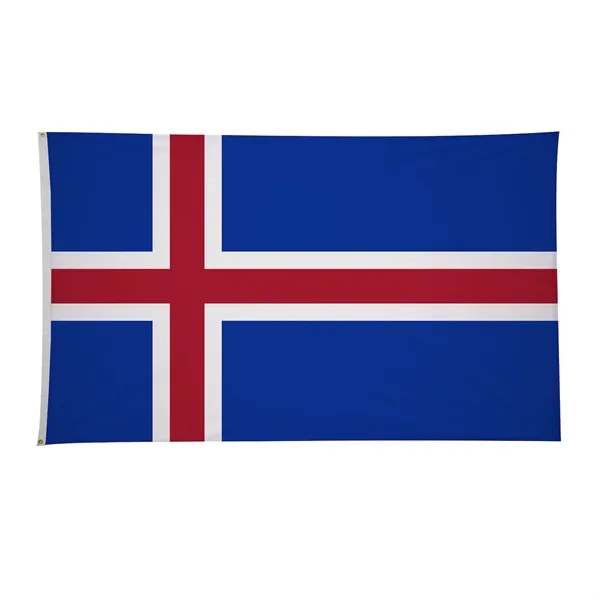 6' x 10' international flag with snow-white header and brass grommets.... from ASI 87188 Showdown Displays