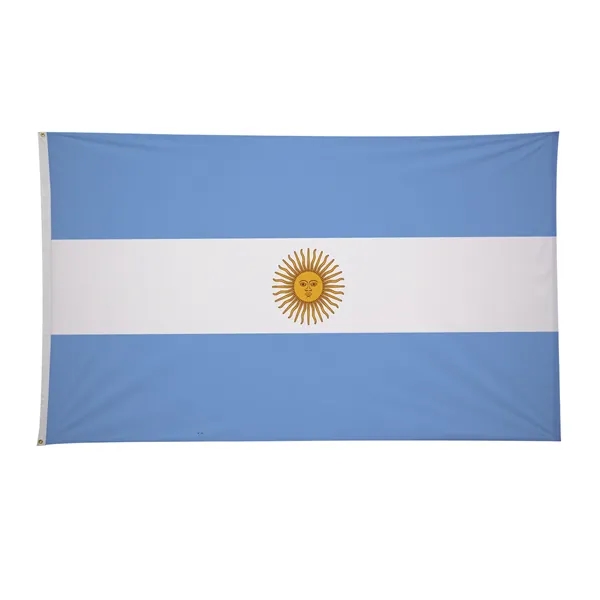 6' x 10' international flag with snow-white header and brass grommets.... from ASI 87188 Showdown Displays