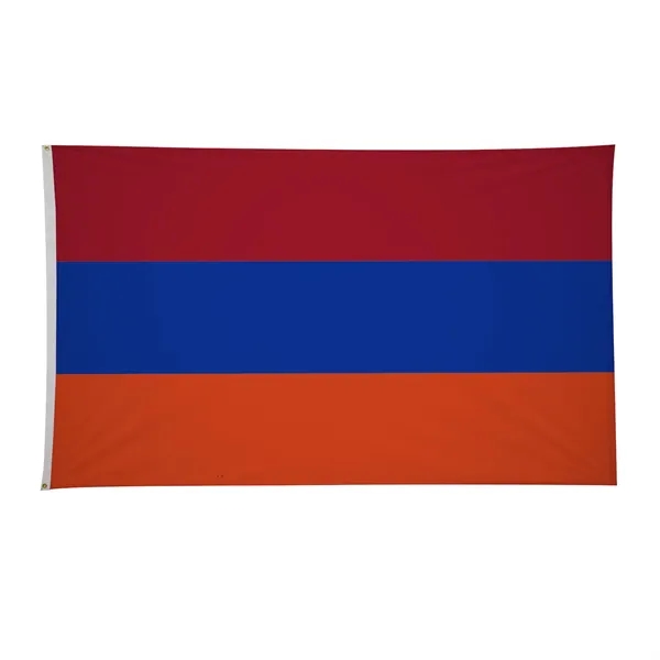 6' x 10' international flag with snow-white header and brass grommets.... from ASI 87188 Showdown Displays