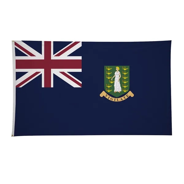 6' x 10' international flag with snow-white header and brass grommets.... from ASI 87188 Showdown Displays