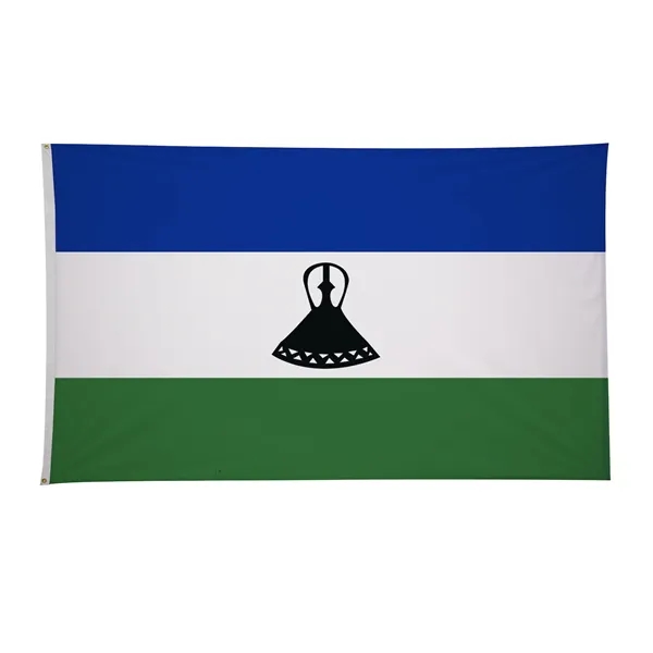 6' x 10' international flag with snow-white header and brass grommets.... from ASI 87188 Showdown Displays