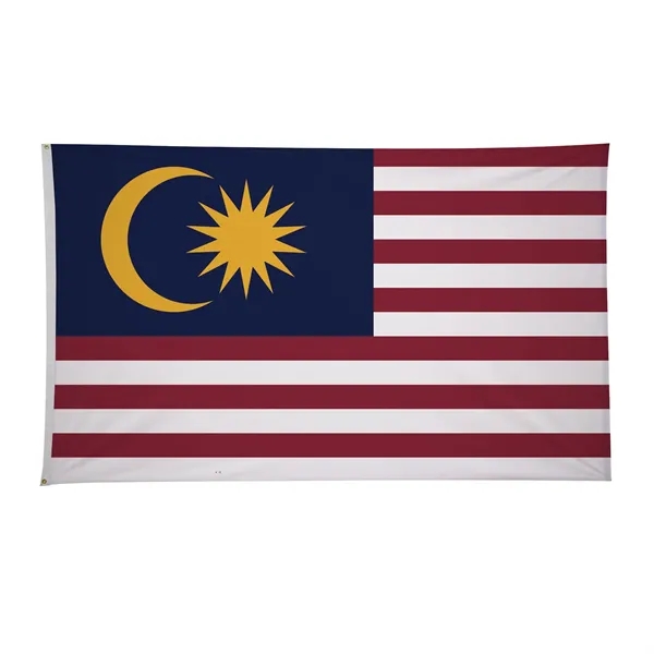 6' x 10' international flag with snow-white header and brass grommets.... from ASI 87188 Showdown Displays