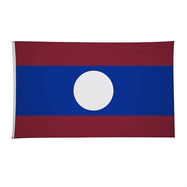 6' x 10' international flag with snow-white header and brass grommets.... from ASI 87188 Showdown Displays