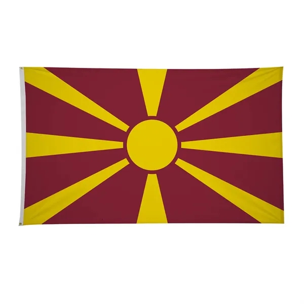 6' x 10' international flag with snow-white header and brass grommets.... from ASI 87188 Showdown Displays